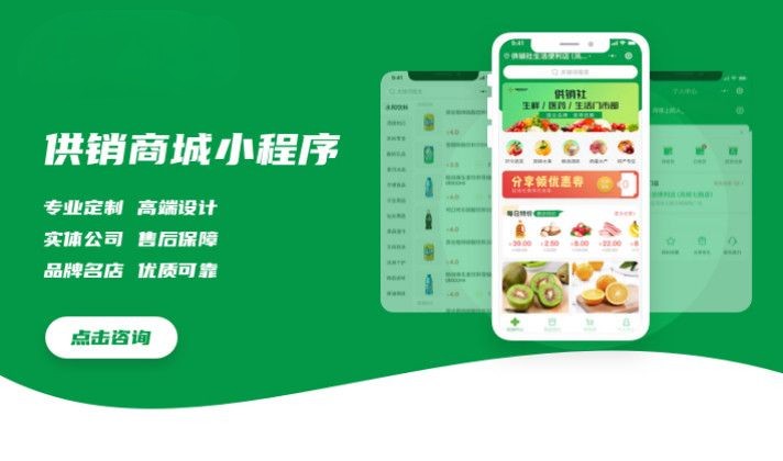 微信小程序定制开发分销商城抖音支付宝企业公众号